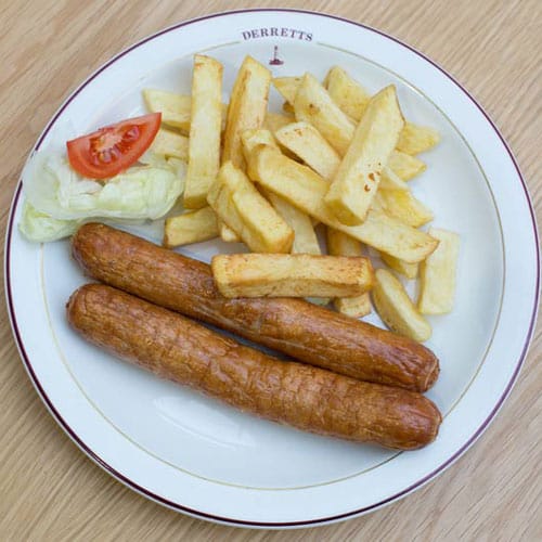 Sausages (2) & Chips