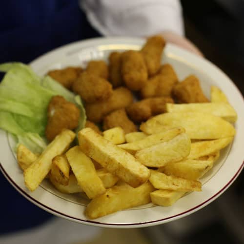 Scampi & Chips